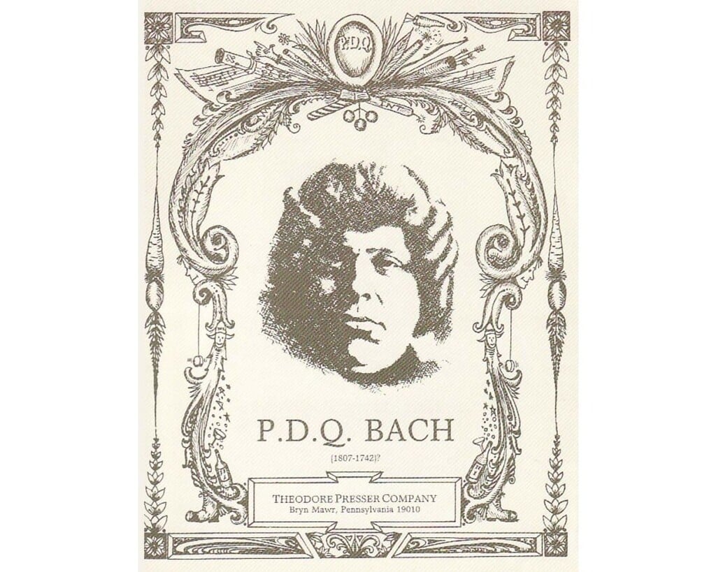 P.D.Q. Bach Portrait Postcard